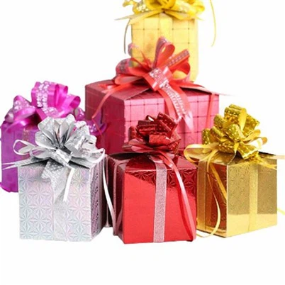 크리스마스를 위한 빈 상자 포장